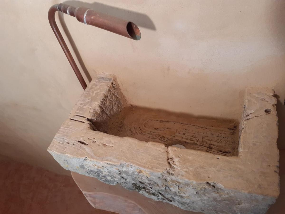 Maison Terre Les Cabanes De Fallot - Sauna Bain-Froid Piscine Naturelle L'isle-Bouzon Exterior foto